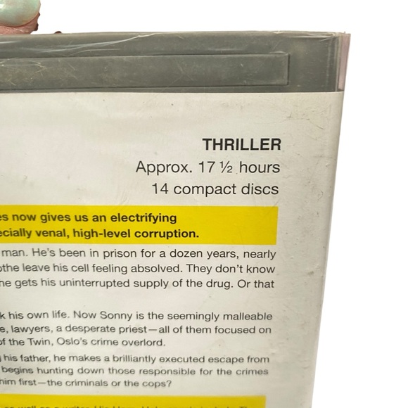 Lot of 4 Audio Books Fiction The Son Nesbo Break Down Paris Dirty Job Moore - Picture 12 of 16